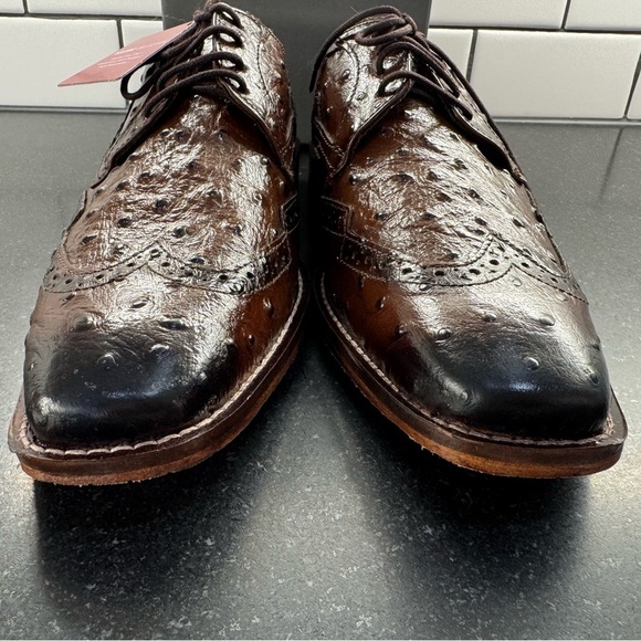 Stacy Adams Shoes - GENNARO
Wingtip Oxford Men’s Size 7.5 Cognac NEW main image 8